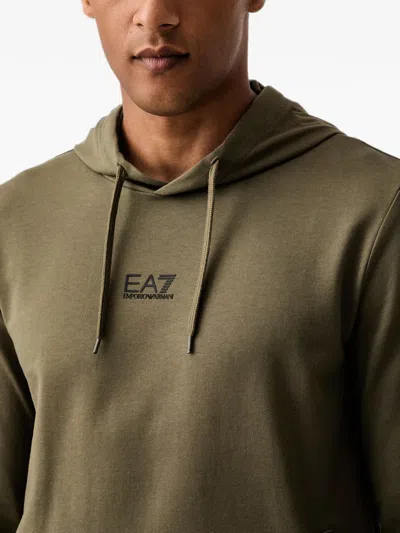 Ea7 Logo-print Tracksuit In Multi