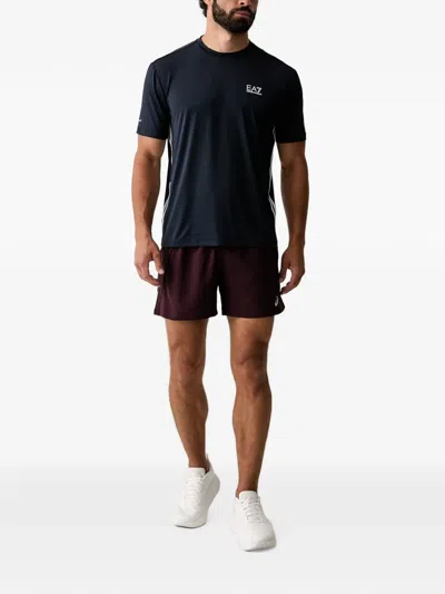 Ea7 Logo-print T-shirt In Multi