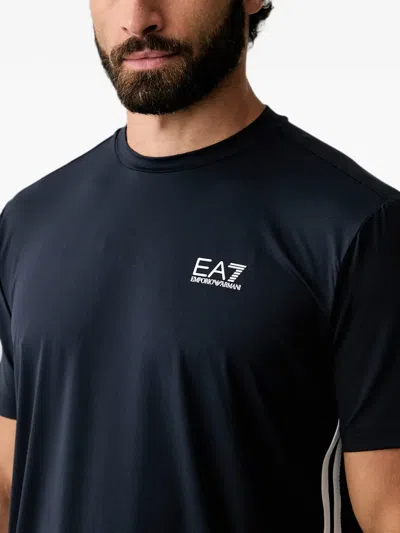 Ea7 Logo-print T-shirt In Multi