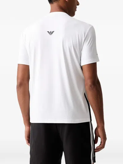 Ea7 Logo-print T-shirt In Multi