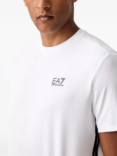 Ea7 Logo-print T-shirt In Multi