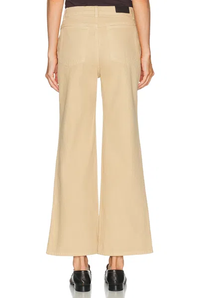 Lemaire Flared-leg Jeans In Brown