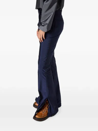 Miu Miu Technical Fabric Pants In Blue