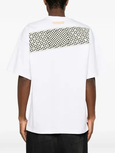 Pdf Checkered Graphic Print T-shirt In Multi