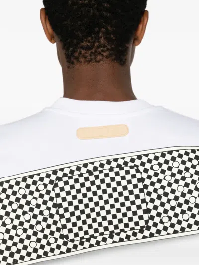 Pdf Checkered Graphic Print T-shirt In Multi