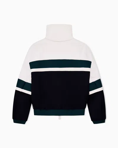 Armani Exchange Regular Fit Blouson Jacket In White