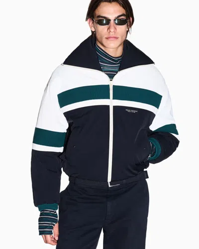 Armani Exchange Regular Fit Blouson Jacket In White