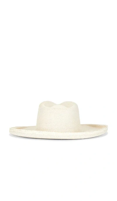 Brixton Marlow Straw Rancher Hat In Bone