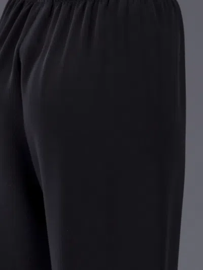 Peter Cohen Cropped Pull-on Trouser In Black
