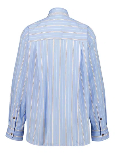 Paula Striped Buttoned Shirt In Multi