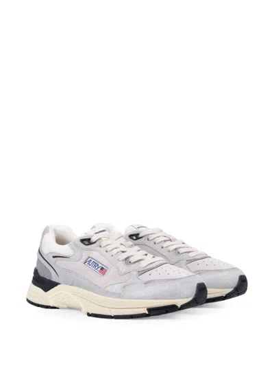 Autry Hyperway Panelled Sneakers In Gray
