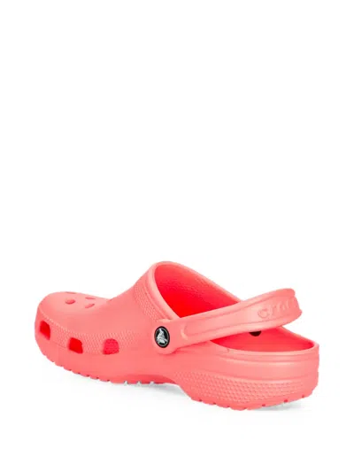 Crocs Perforated Slingback Clogs In Pink
