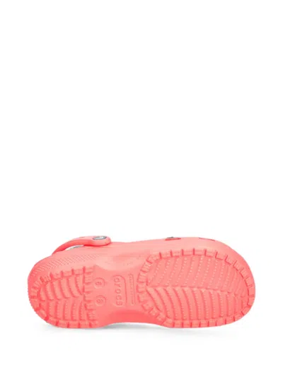 Crocs Perforated Slingback Clogs In Pink