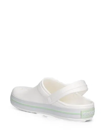 Crocs Perforated Slingback Clogs In White