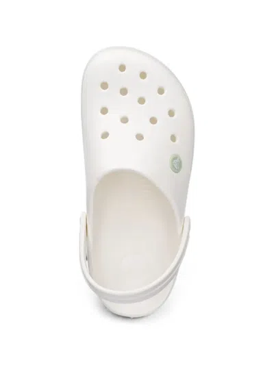 Crocs Perforated Slingback Clogs In White