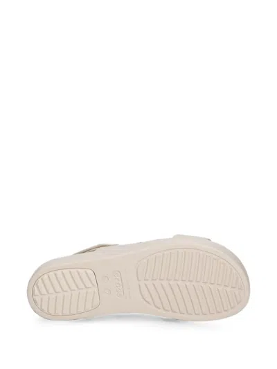 Crocs Brooklyn 4u Platform Sandals In Gray