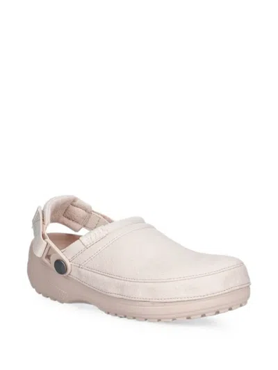 Crocs Classic Touch-strap Slingback Clogs In Neutral