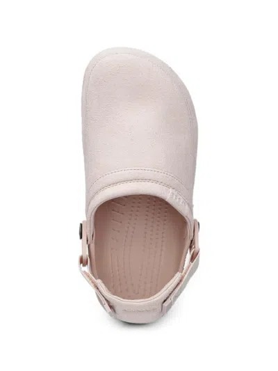 Crocs Classic Touch-strap Slingback Clogs In Neutral