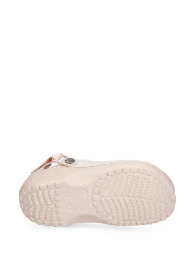 Crocs Classic Touch-strap Slingback Clogs In Neutral