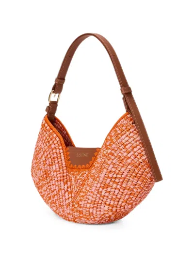 Loewe Medium Swing Shoulder Bag In Orange