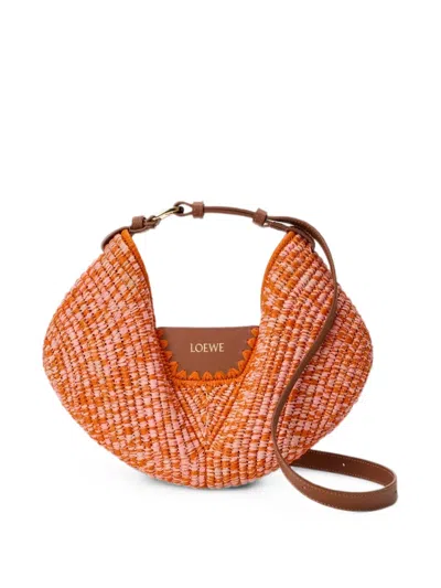 Loewe Medium Swing Shoulder Bag In Orange