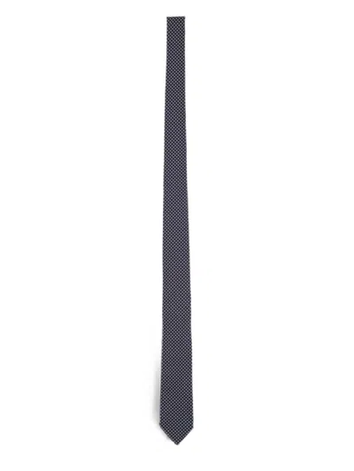 Lardini Geometric-pattern Tie In Green
