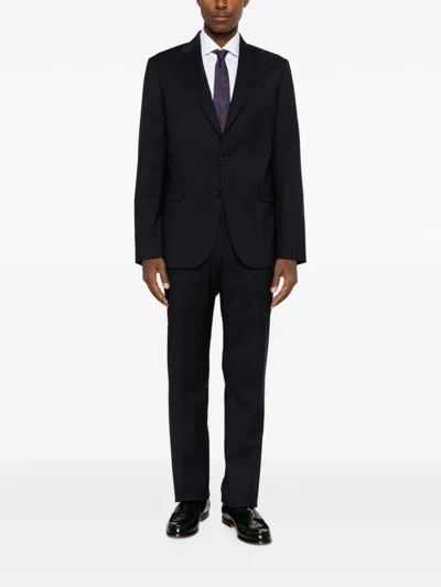 Paul Smith Pinstripe-pattern Single-breasted Suit In Multi