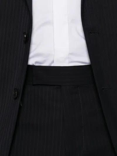 Paul Smith Pinstripe-pattern Single-breasted Suit In Multi