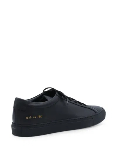 Common Projects Original Achilles Low Sneakers In Black
