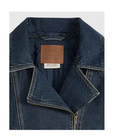 Levi's Belted Denim Jacket In Blue
