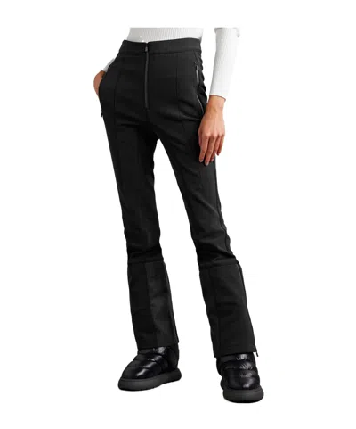 Aztech Mountain Bella Flared Soft Shell Ski Pants In Black