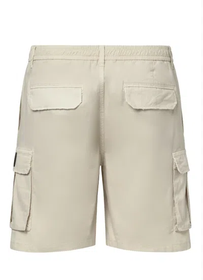 Ecoalf Belt Loop Cargo Shorts In Neutral