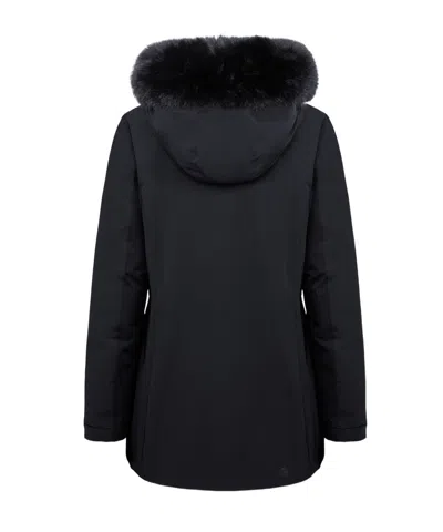 Colmar Long-sleeved Down Jacket In Black