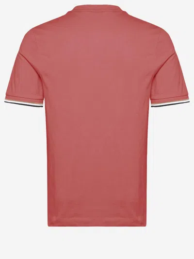 Hugo Boss Boss Basic Cotton T-shirt In Red