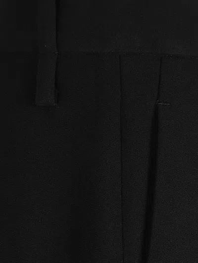 Ermanno Scervino Belt-loop Tailored Trousers In Black