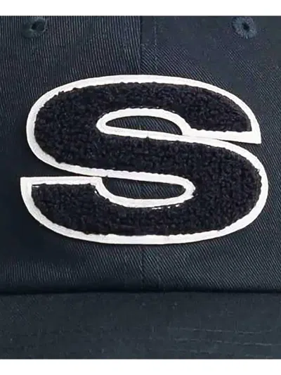 Stussy Low Pro Chenille S Cap In Blue