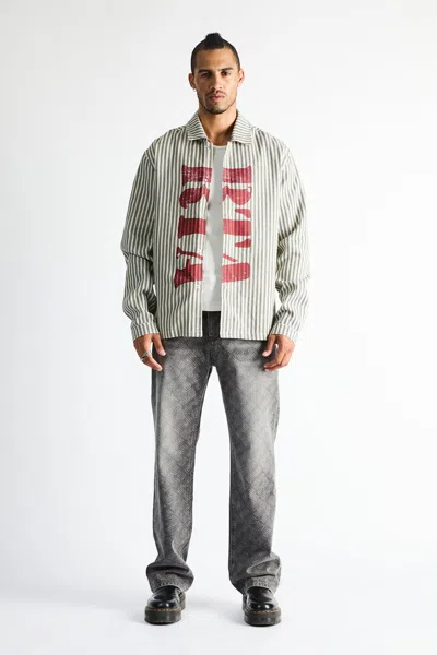 Rta Parlan Shacket In Gray