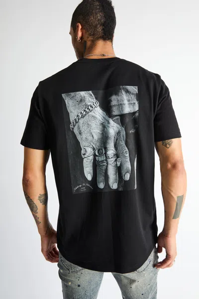 Rta Liam Short Sleeve Tee In White
