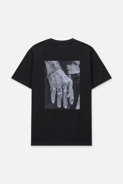 Rta Liam Short Sleeve Tee In White