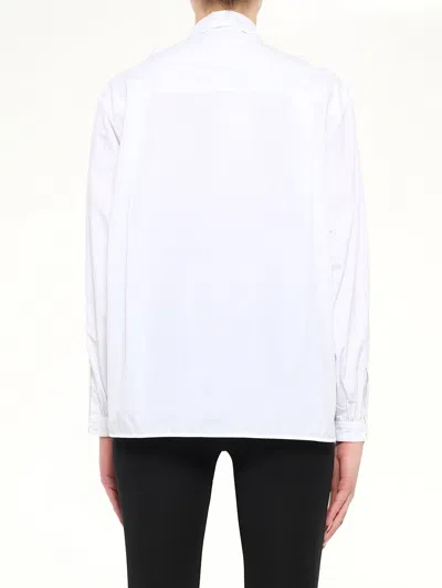 Givenchy Pussy-bow Shirt In White