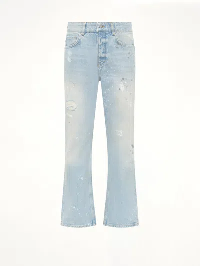 Represent Painted Denim Jeans In Blue