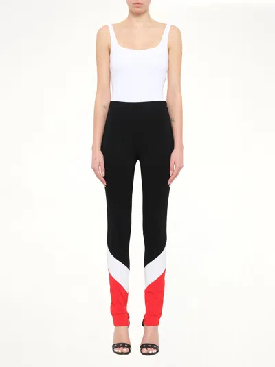 Givenchy Colour Block Leggings In Black