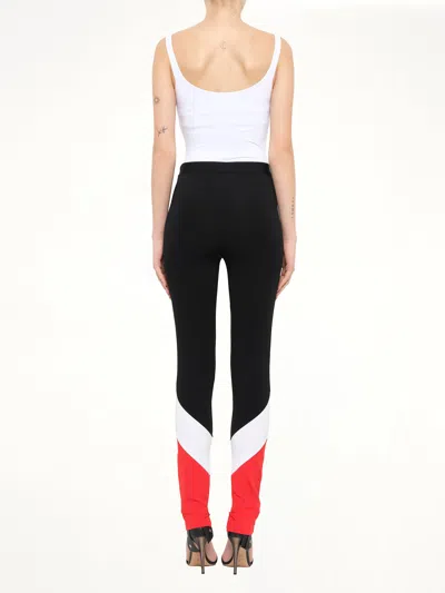 Givenchy Colour Block Leggings In Black