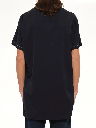 Lanvin Logo T-shirt In Black