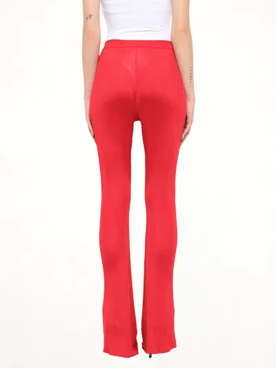 Givenchy Trousers In Red