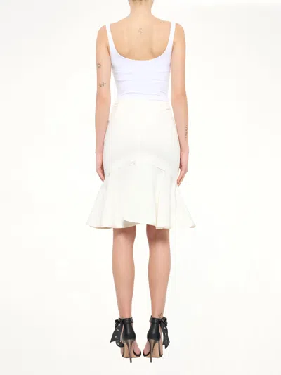 Givenchy Short Skirt In White
