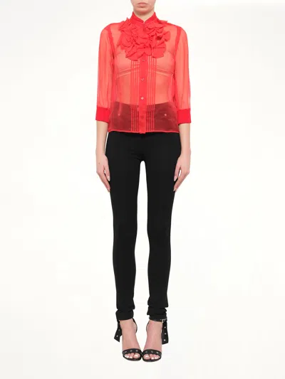 Givenchy Podium Blouse In White