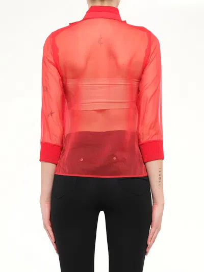 Givenchy Podium Blouse In White