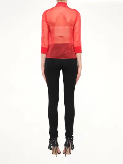 Givenchy Podium Blouse In White
