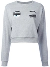 CHIARA FERRAGNI Winking Eye sweatshirt,CFF00211940220